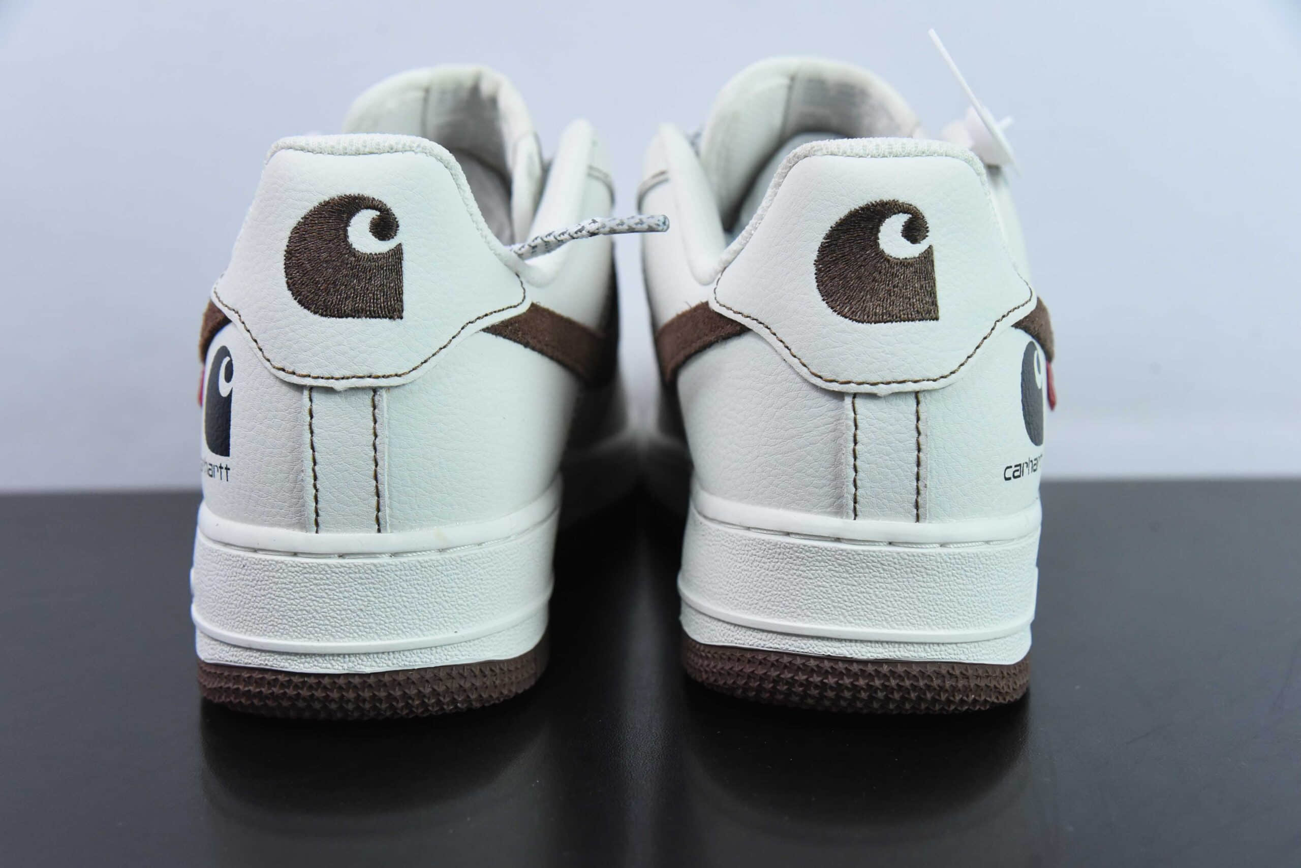 耐克Nike Air Force 1 AF1白棕巧克力空军一号低帮休闲板鞋纯原版本 货号：KH-769822