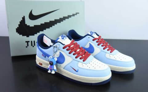 耐克Nike Air Force 1'07 Low Joker Red 小丑红空军一号低帮定制休闲板鞋纯原版本 货号：XL2402-333