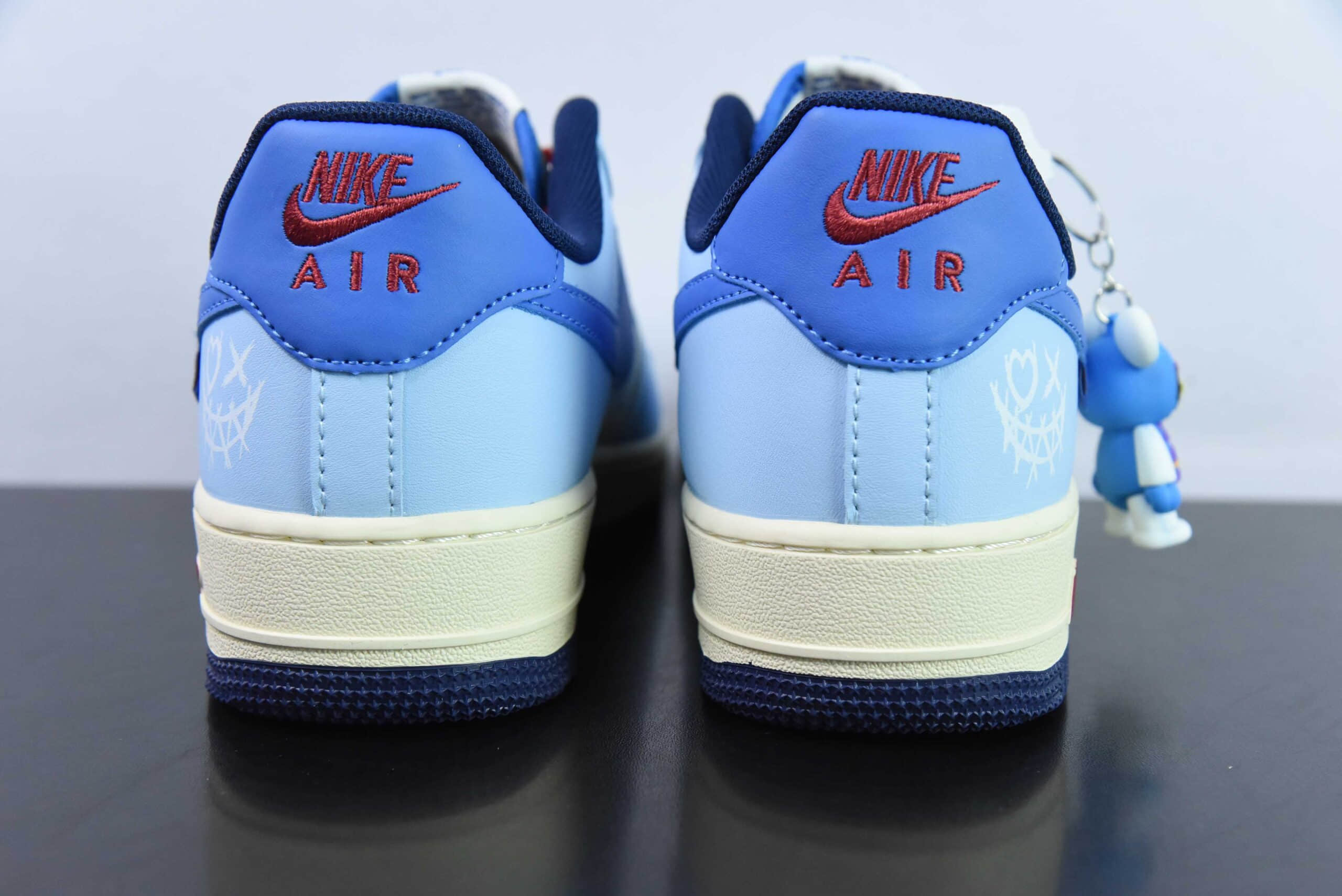 耐克Nike Air Force 1'07 Low Joker Red 小丑红空军一号低帮定制休闲板鞋纯原版本 货号：XL2402-333 