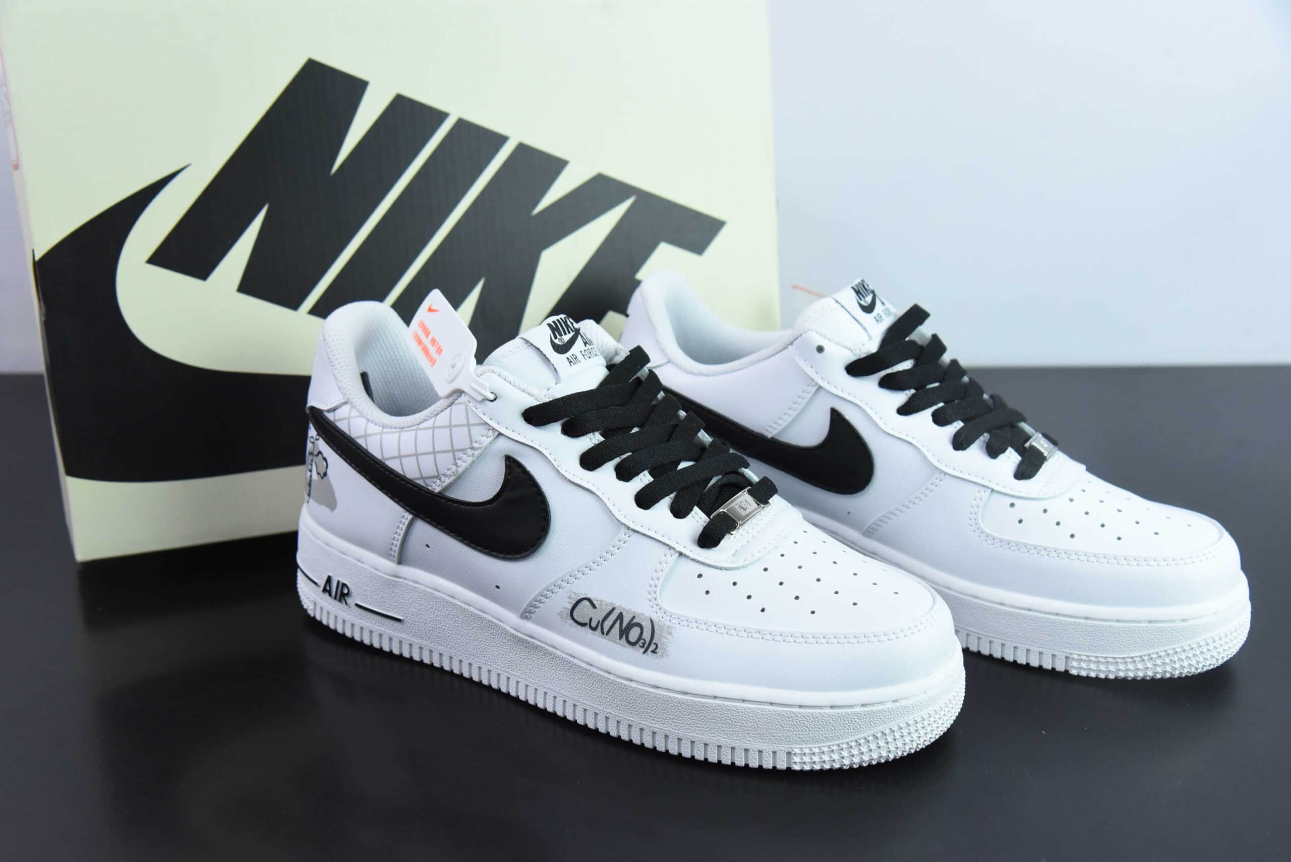 耐克Nike Air Force 1 Low '07 化学公式低帮空军一号休闲板鞋纯原版本 货号:AM0703-125