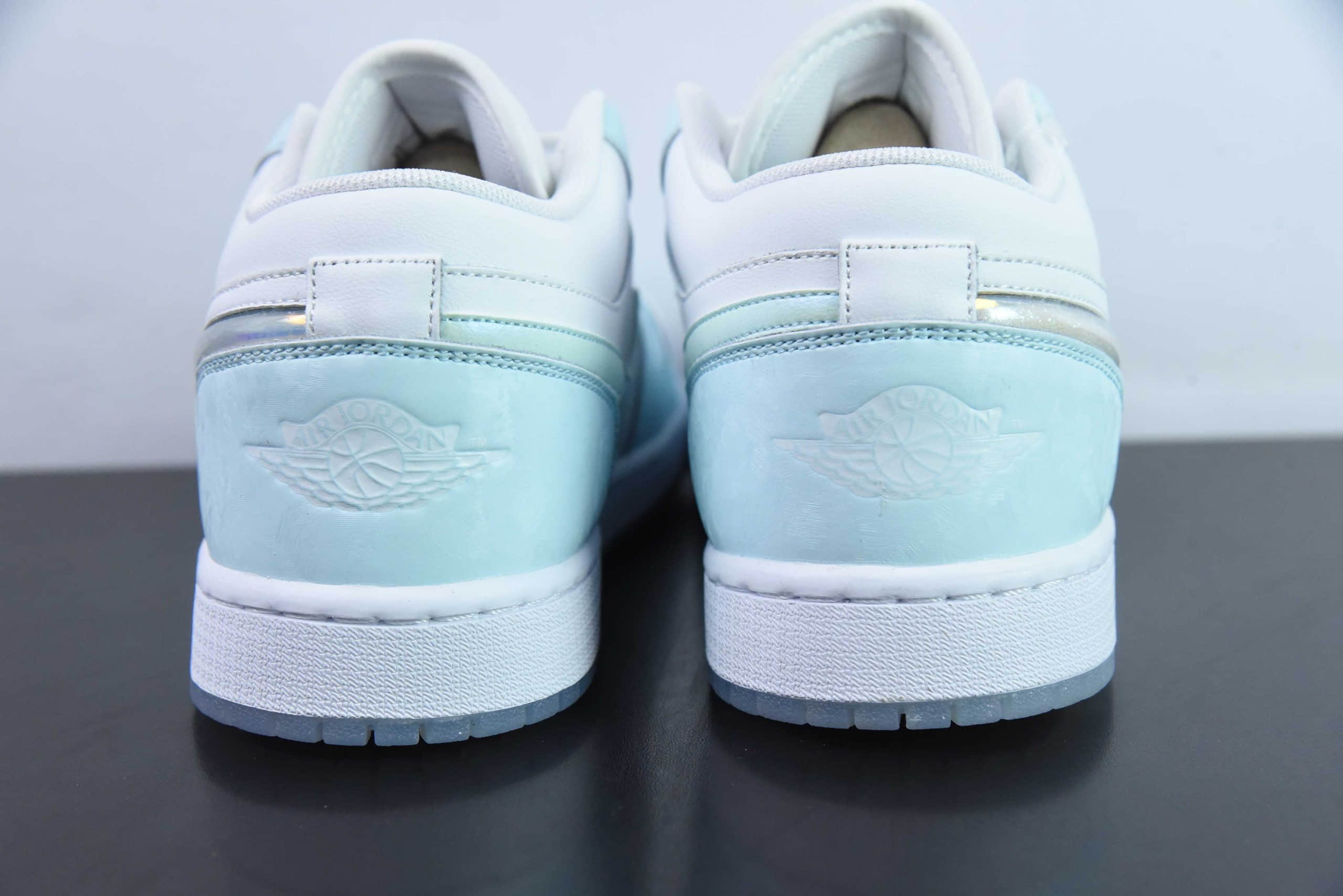 乔丹Air Jordan 1 Low 白蓝流沙脚趾低帮经典复古文化休闲运动篮球鞋纯原版本 货号:HJ3481-491