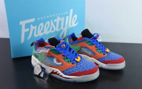 乔丹Air Jordan 5 Low Doernbecher AJ5慈善基金联盟低帮复古文化篮球鞋纯原版本 货号：DR6287-486