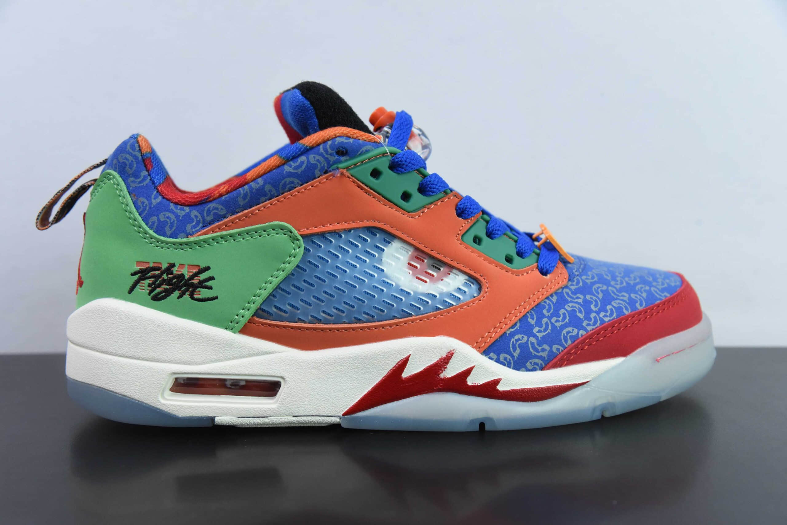 乔丹Air Jordan 5 Low Doernbecher AJ5慈善基金联盟低帮复古文化篮球鞋纯原版本 货号：DR6287-486