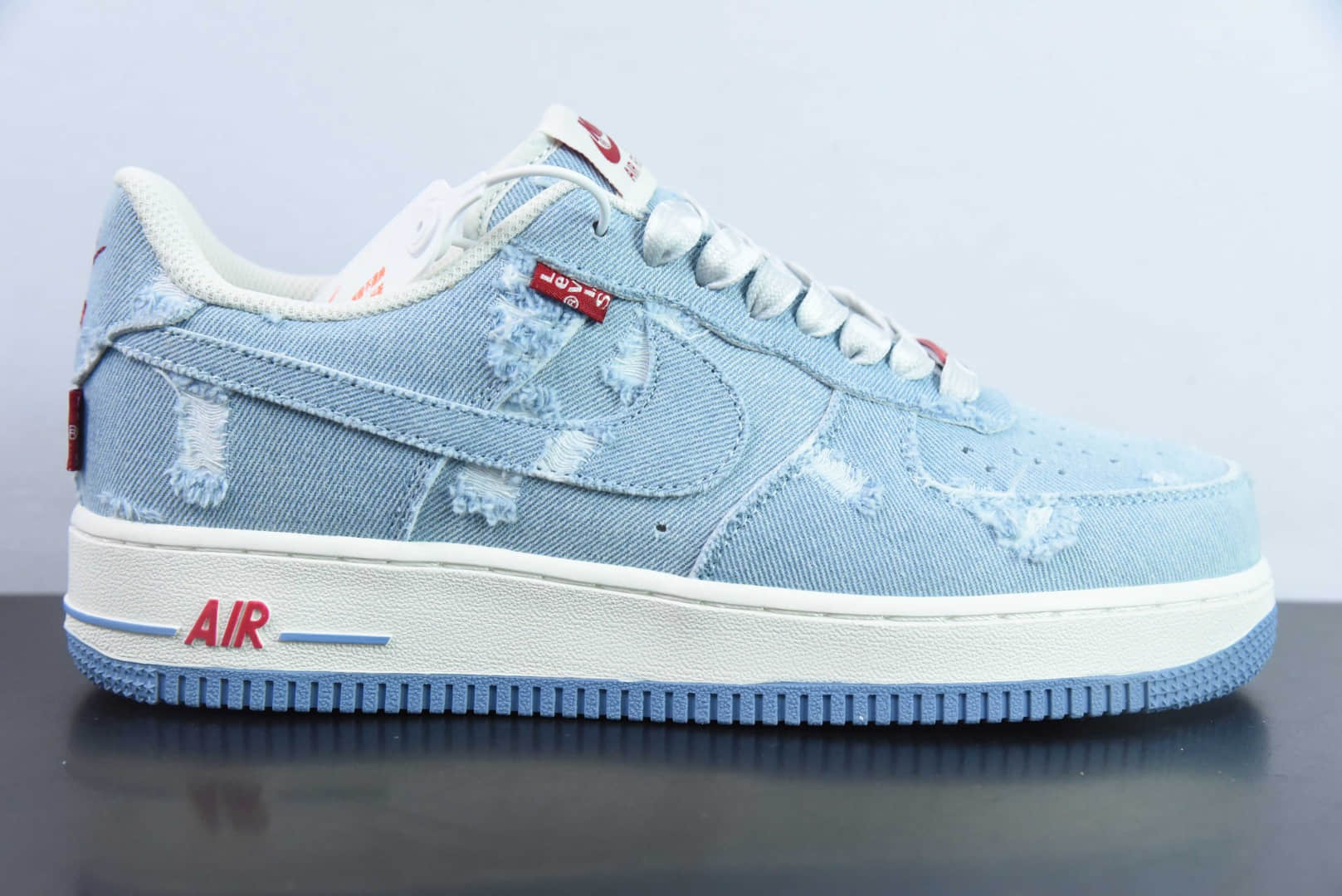 耐克Nike Levi's ×Nike Air Force 1 Low 李维斯联名牛仔空军一号低帮休闲板鞋纯原版本 货号:CH2211-168