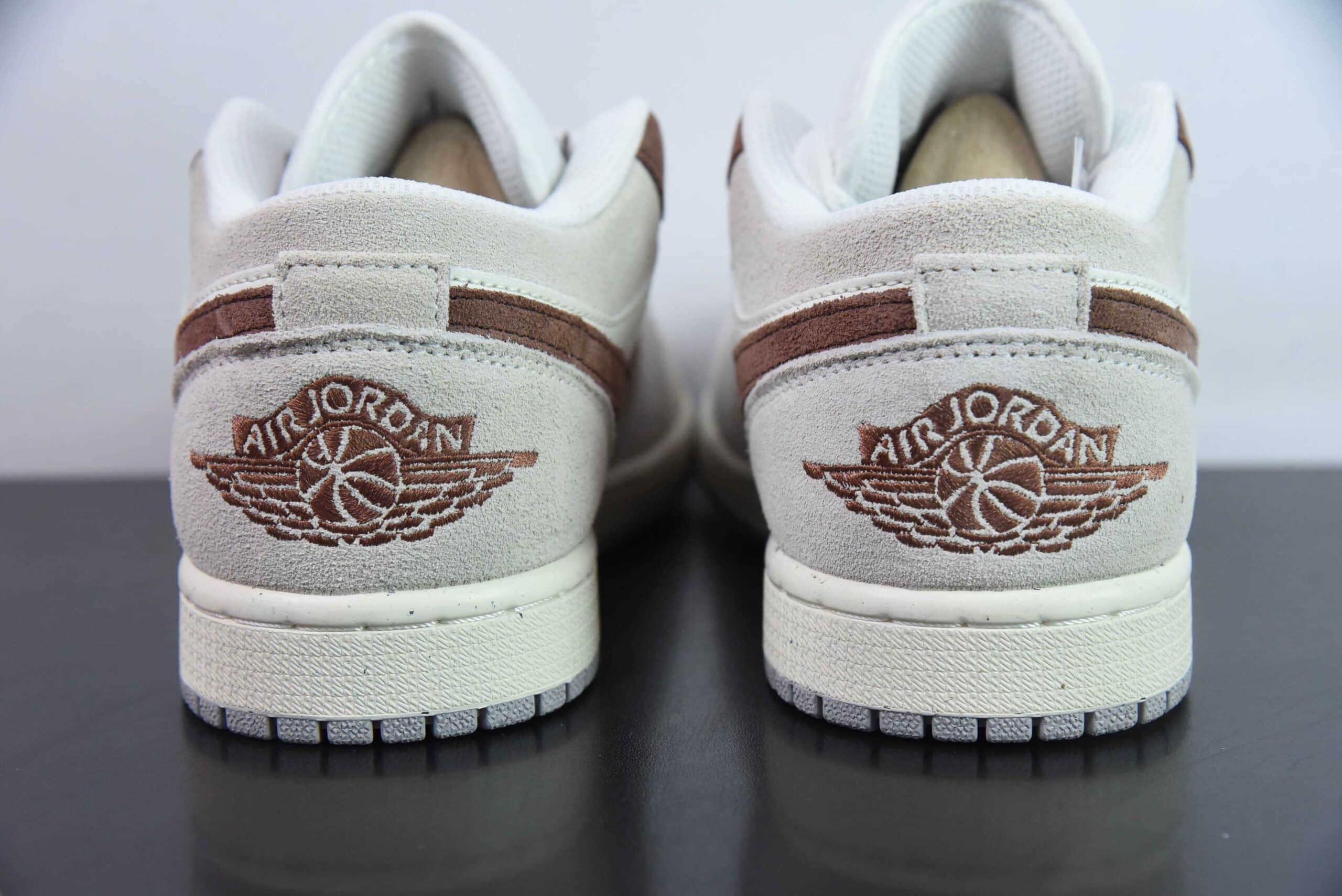 乔丹Air Jordan 1 Low AJ1灰褐色低帮文化休闲运动板鞋纯原版本 货号:HF1567-200