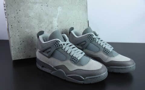 乔丹Air Jordan 4 Retro SE Paris Olympics AJ4烟熏灰男子文化篮球鞋纯原版本 货号：FQ7928-001