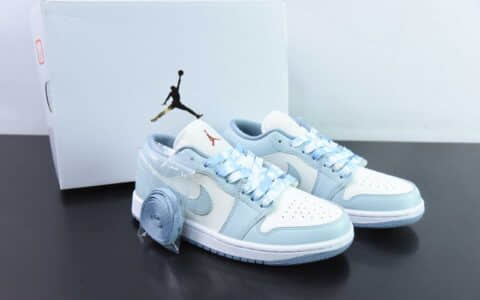 乔丹Air Jordan 1 Low 气泡海盐清凉夏日AJ1乔1低帮休闲板鞋纯原版本 货号： DC0774-164