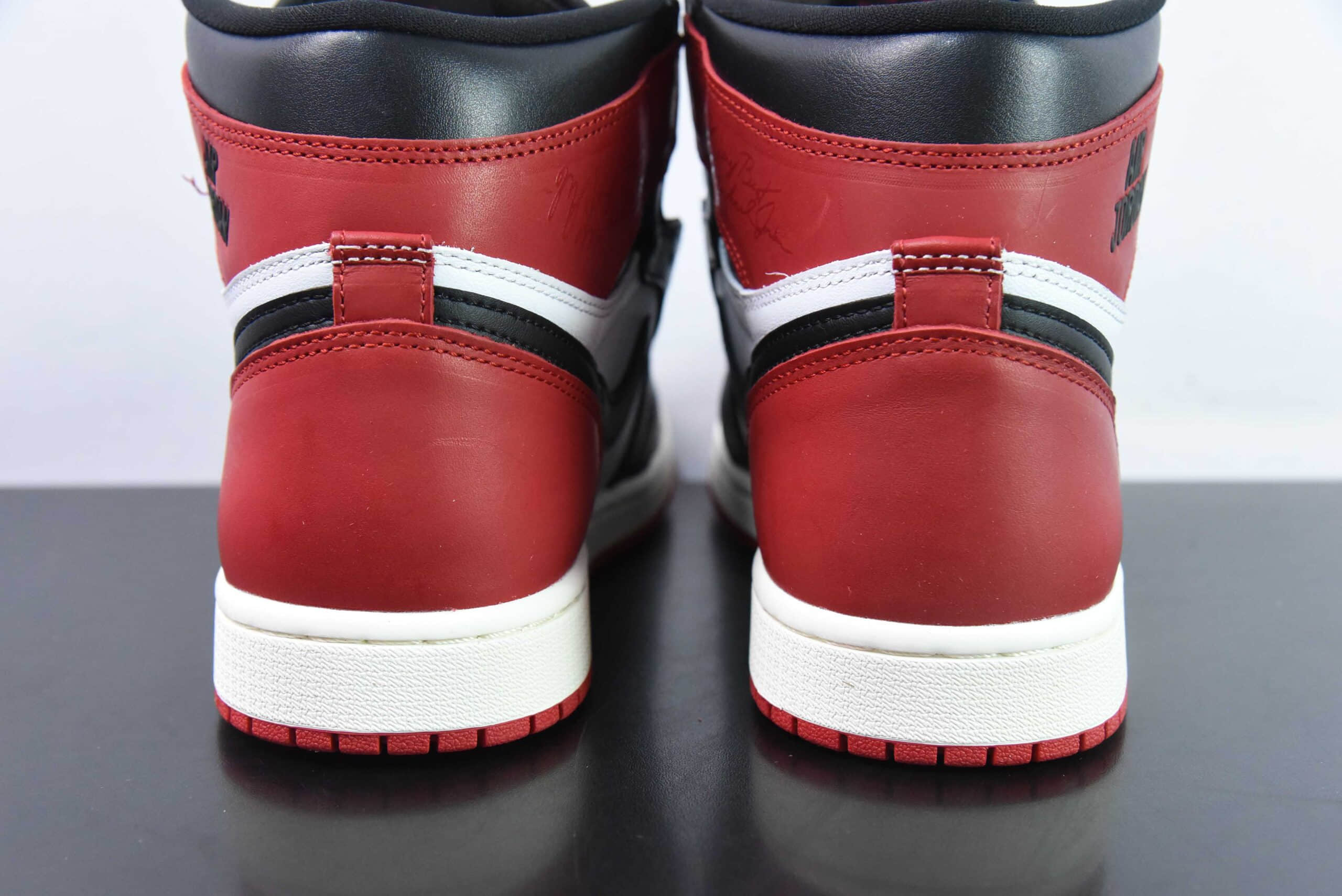 乔丹Air Jordan AJ1 Retro High 新黑脚趾高帮复古文化篮球鞋纯原版本 货号：DZ5485-106