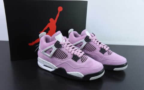 乔丹Air Jordan 4 Orchid AJ4 乔4猛男粉男子文化篮球鞋纯原版本 货号：AQ9129-501