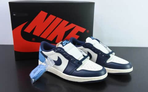 乔丹Air Jordan 1 LowBrown MochaAJ1蓝白黑曜石低帮经典复古文化休闲运动篮球鞋纯原版本 货号：CZ0790-400