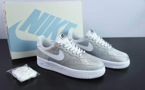 耐克Nike Air Force 1´07 Low 银白天鹅满天星空军一号低帮百搭休闲运动板鞋纯原版本 货号：CW2288-015