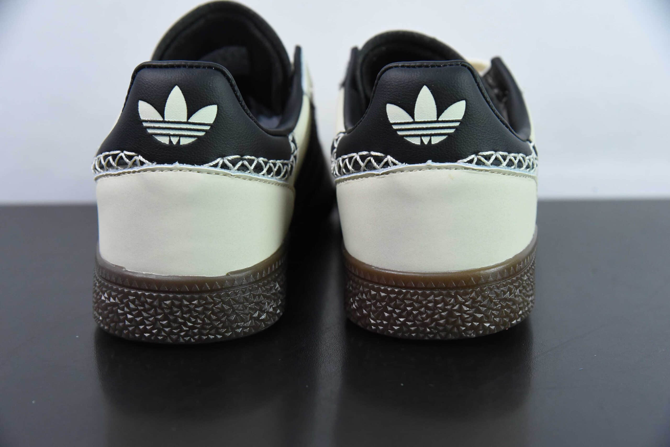 阿迪达斯Adidas Originals Handball Spezial ‘Wonder Beige’马克线手球运动员系列百搭休闲运动板鞋纯原版本 货号: IE3698