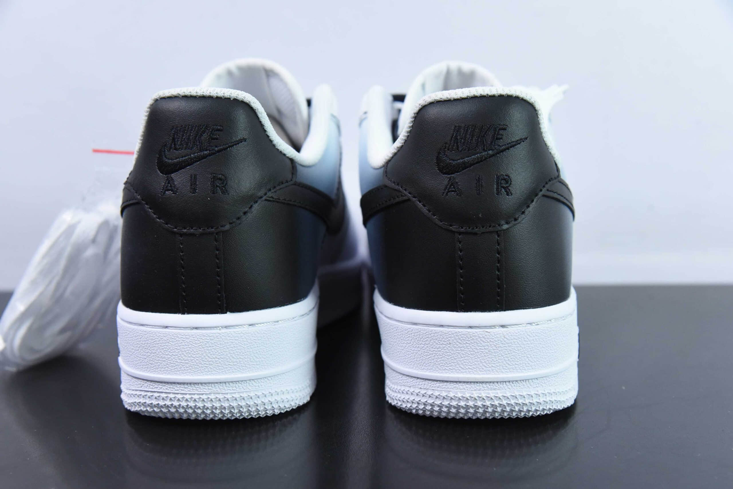 耐克Nike Air Force 1´07 Low 黑蓝渐变空军一号低帮百搭休闲运动板鞋纯原版本 货号:FV0366-101
