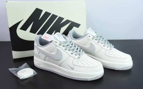 耐克Nike Undefeated x Nk Air Force 1'07 Low 米灰麻绳空军一号低帮休闲板鞋纯原版本 货号： UT2023-203