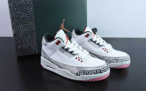 乔丹Air Jordan 3 Retro Wings AJ3 乔3花卉复古文化篮球鞋纯原版本 货号：HM6993-100