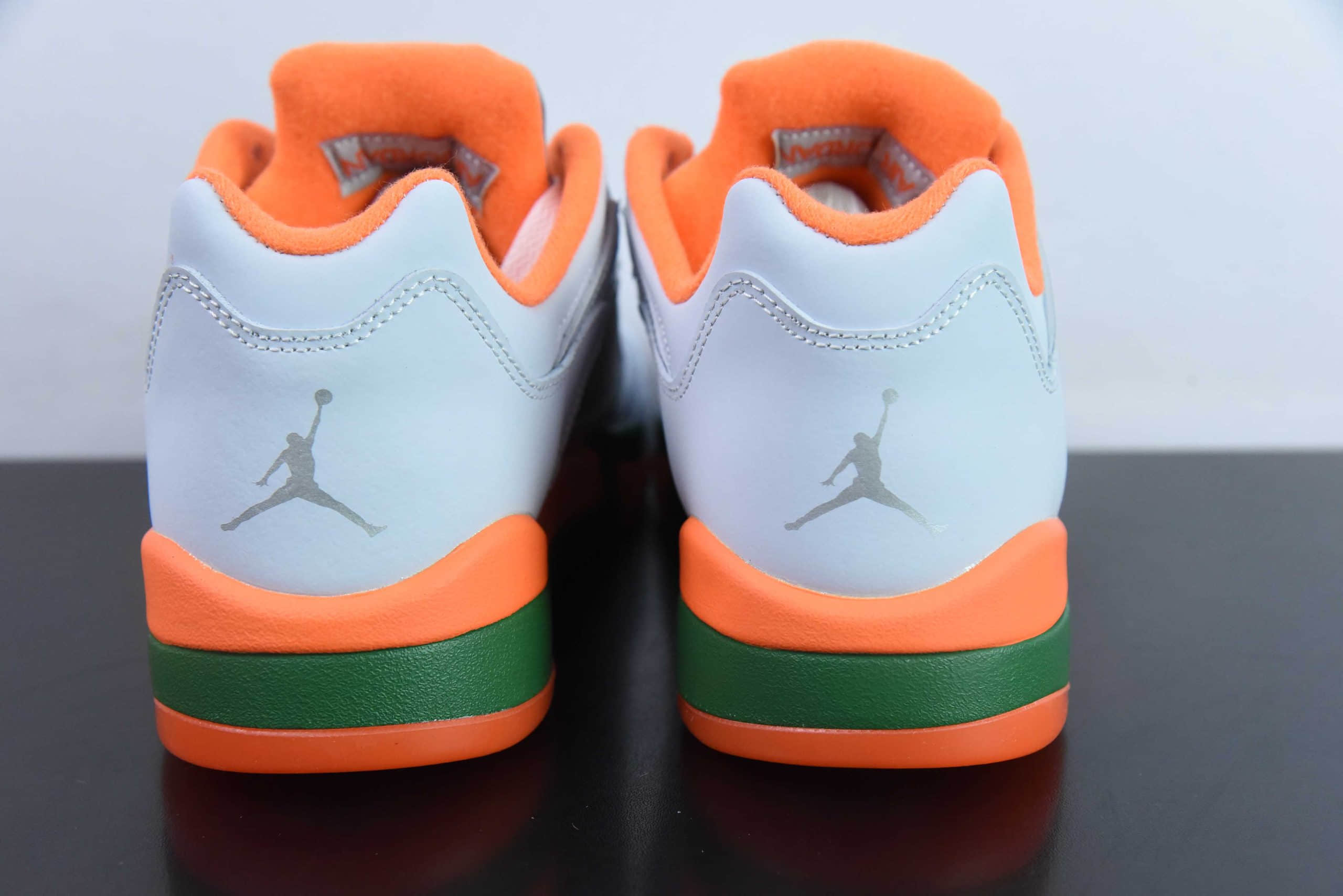 乔丹Air Jordan 5 Low 多巴胺橙绿低帮篮球鞋纯原版本 货号：FQ1293-018