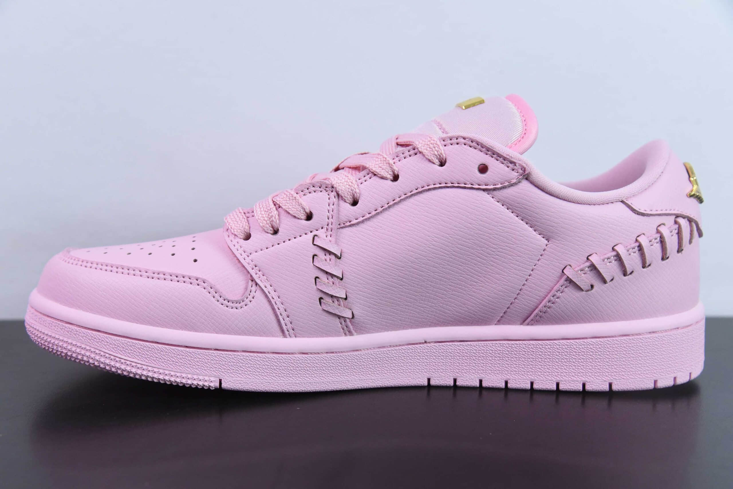 乔丹Air Jordan 1 Low Method of Make AJ1 乔1粉金色低帮文化休闲运动板鞋纯原版本 货号：FN5032-600 