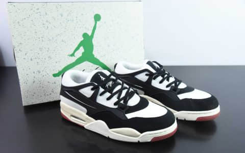 乔丹Air Jordan 4 Remastered AJ4 乔4重制版黑白红低帮复古文化篮球鞋纯原版本 货号：FQ7939-100