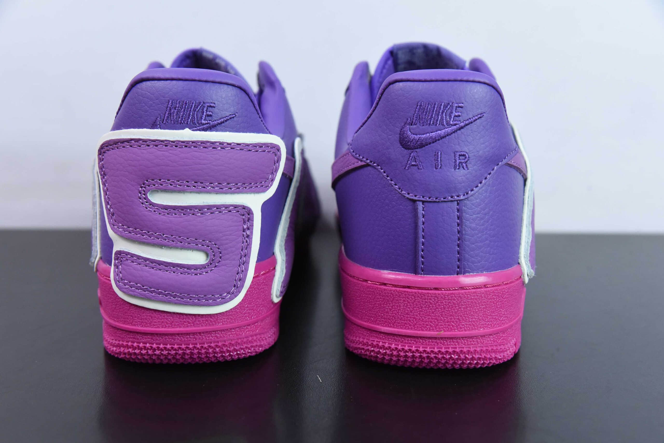 耐克Nike CPFM x Nk Air Force 1'07 Low 联名款神秘紫空军一号低帮休闲板鞋纯原版本 货号：DC4457-104