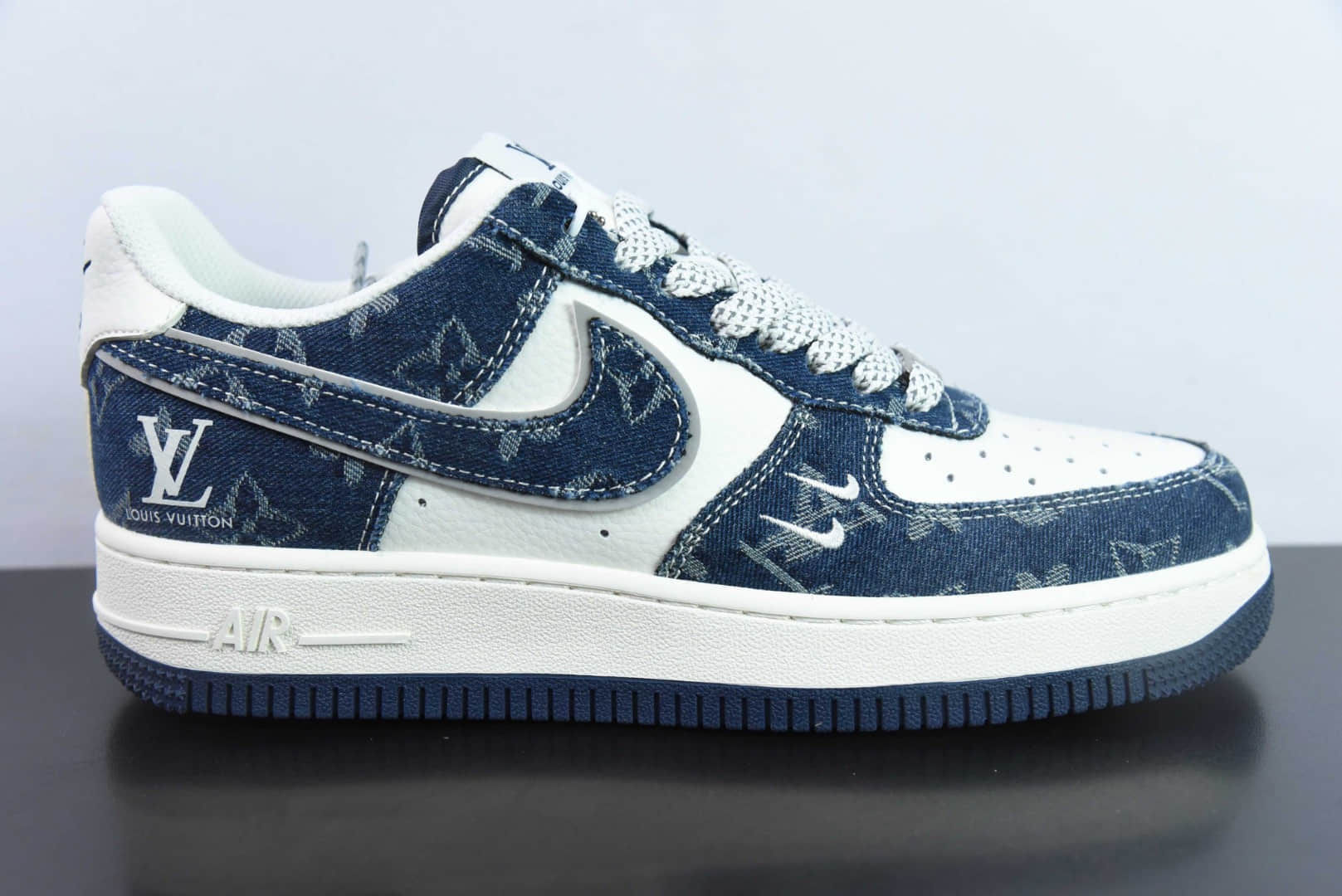 耐克Nike Air Force 1´07 Low LV联名星夜蓝空军一号低帮百搭休闲运动板鞋纯原版本 货号：SJ2088-003
