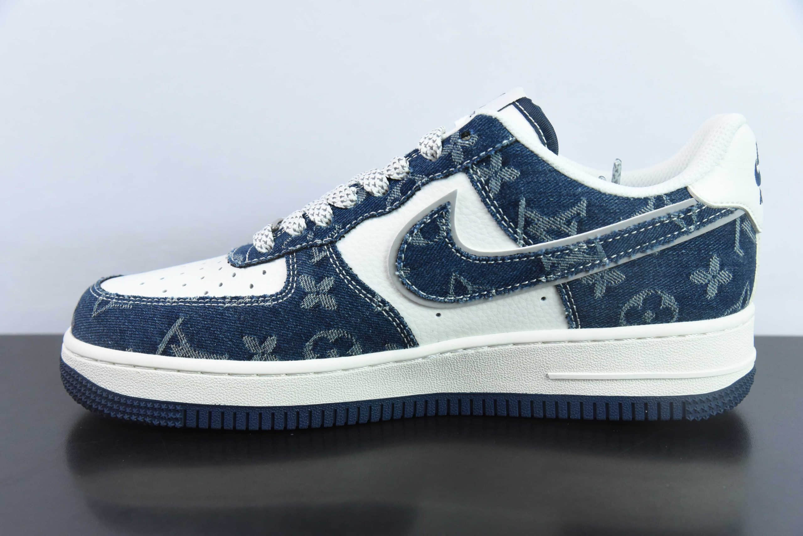 耐克Nike Air Force 1´07 Low LV联名星夜蓝空军一号低帮百搭休闲运动板鞋纯原版本 货号：SJ2088-003