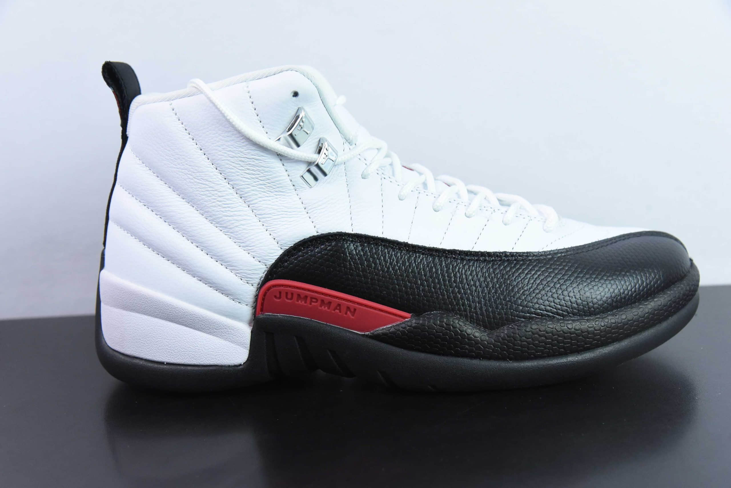 乔丹Air Jordan 12 AJ12 “RedTaxi”AJ12红出租车高帮复古文化篮球鞋纯原版本 货号：CT8013-162 