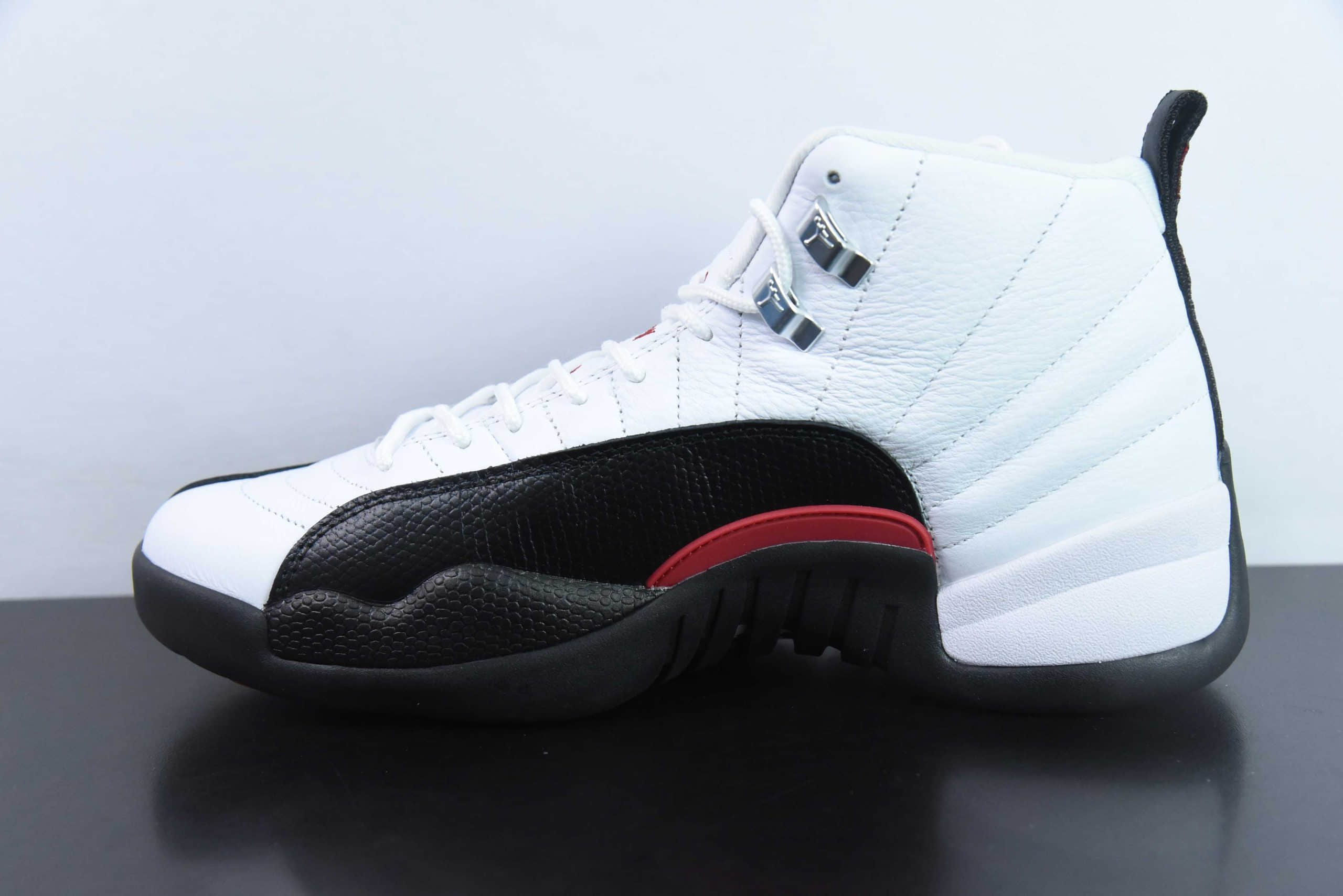 乔丹Air Jordan 12 AJ12 “RedTaxi”AJ12红出租车高帮复古文化篮球鞋纯原版本 货号：CT8013-162 