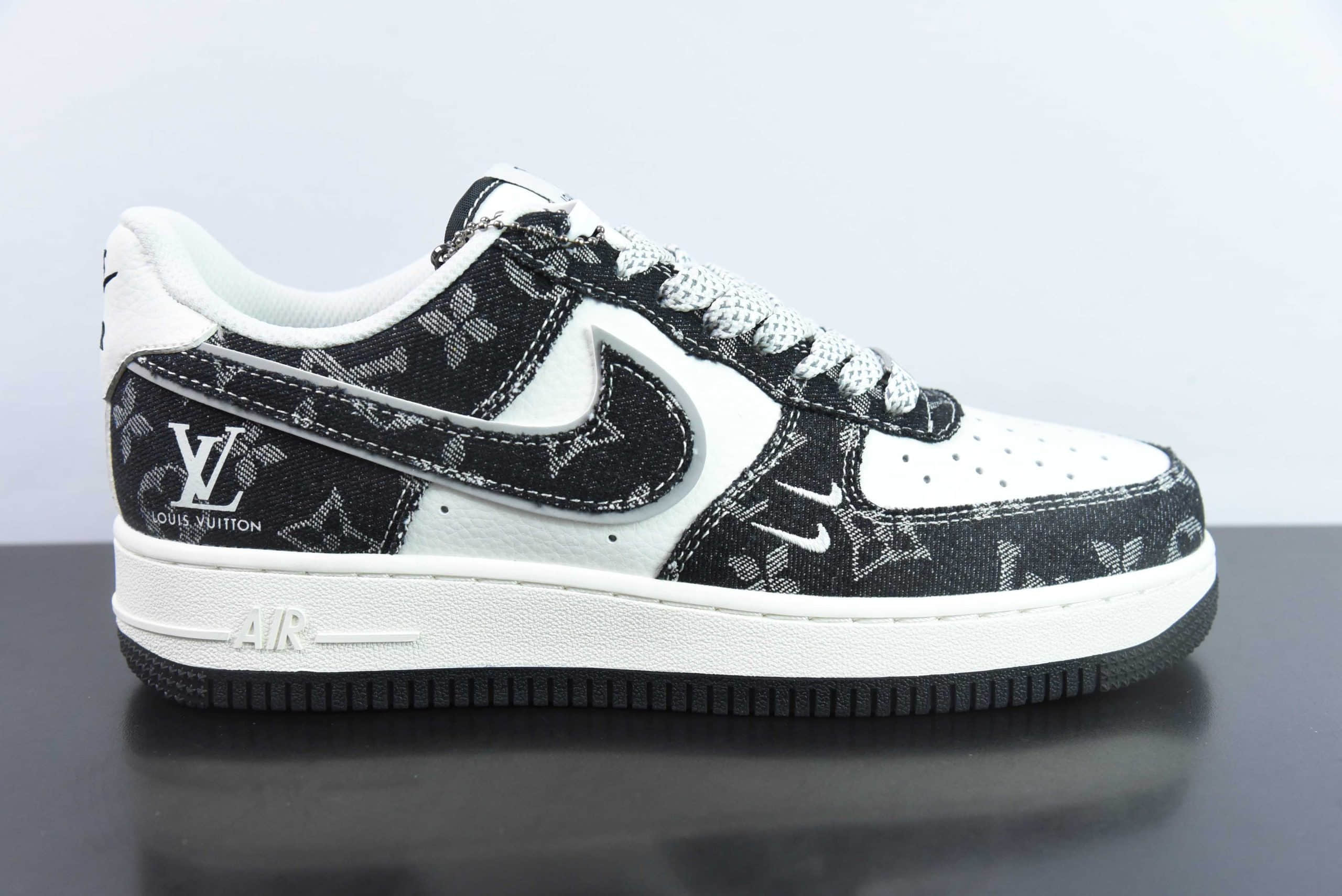 耐克Nike Air Force 1´07 Low LV联名星夜黑空军一号低帮百搭休闲运动板鞋纯原版本 货号：SJ2088-002 