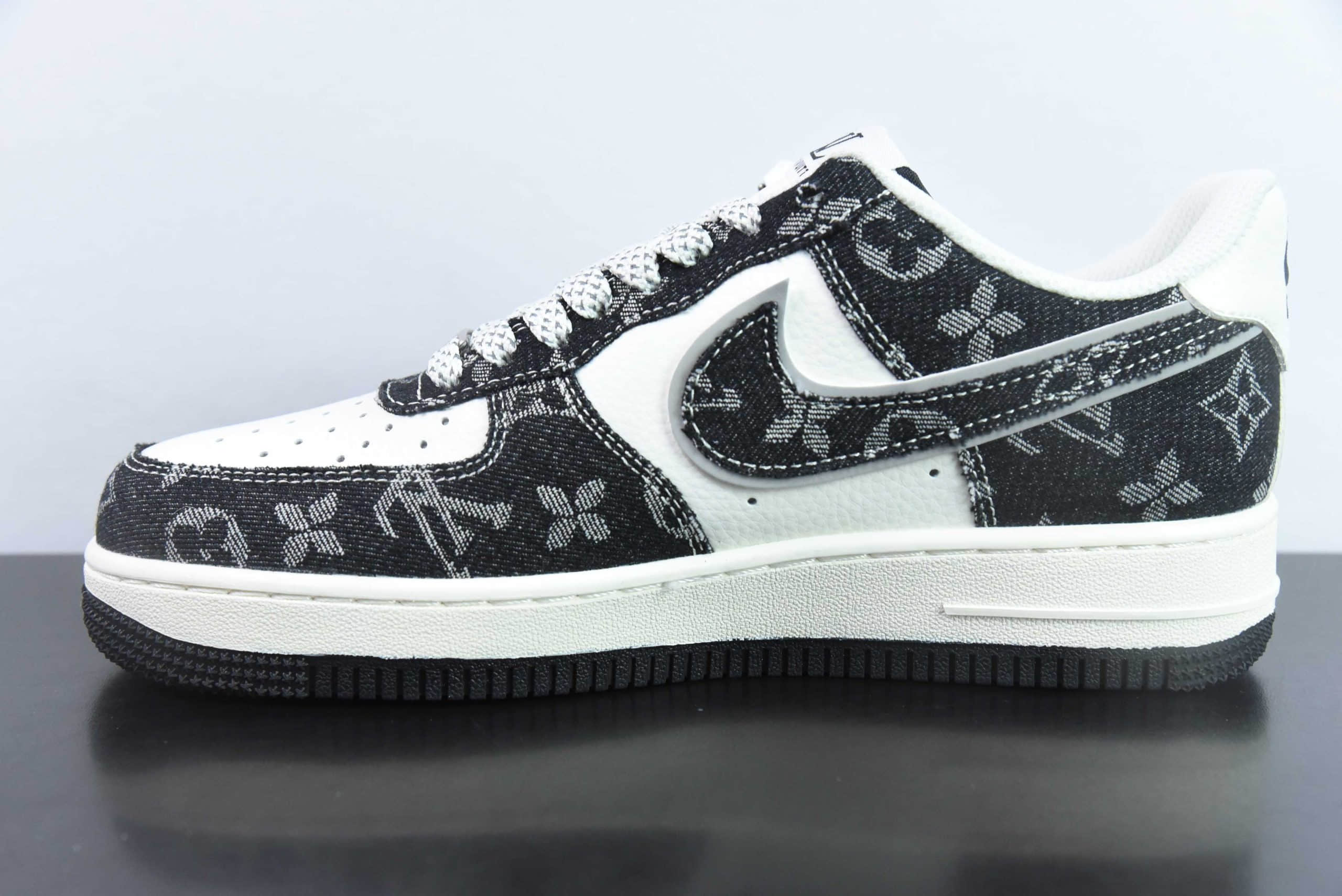 耐克Nike Air Force 1´07 Low LV联名星夜黑空军一号低帮百搭休闲运动板鞋纯原版本 货号：SJ2088-002 