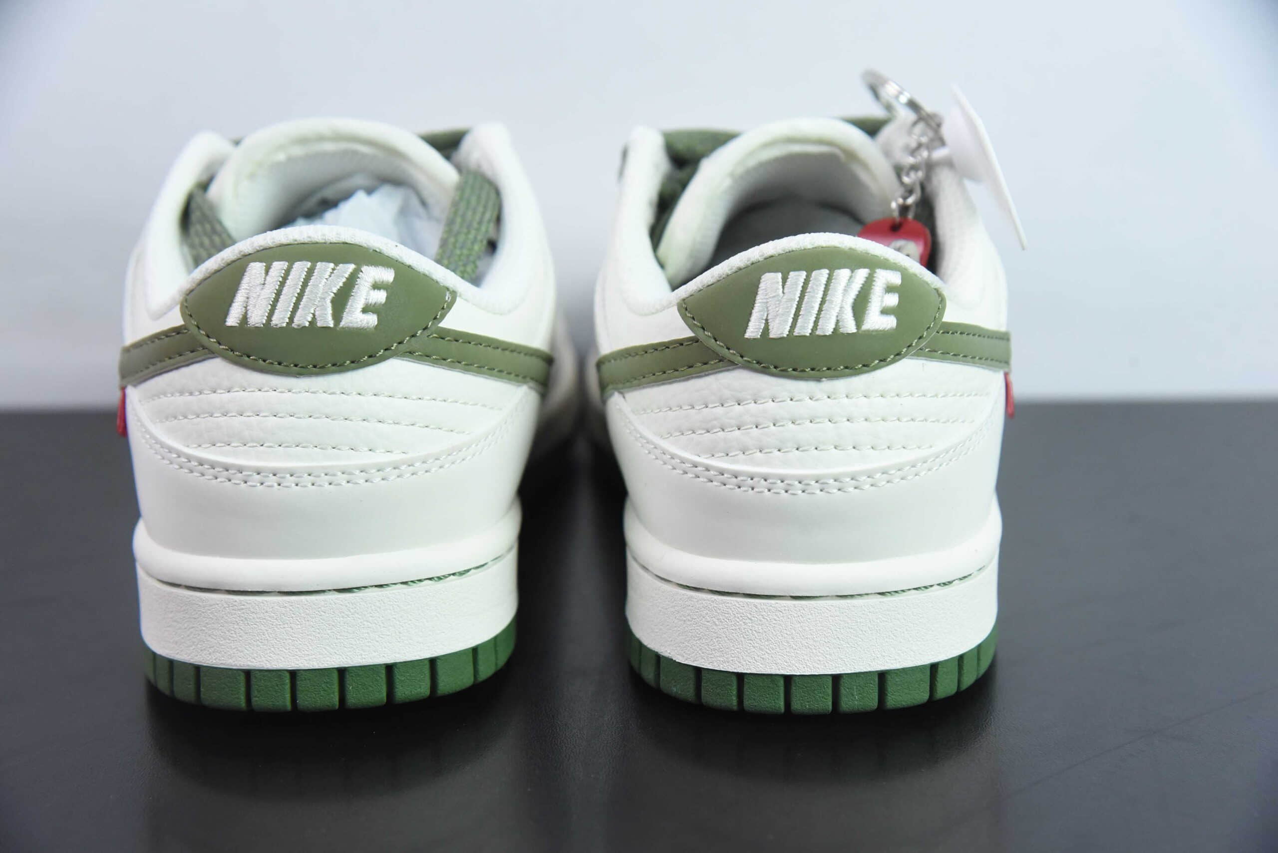 耐克Nike SB Dunk Low x Supreme联名白军绿SB低帮休闲板鞋纯原版本 货号:FC1688-142