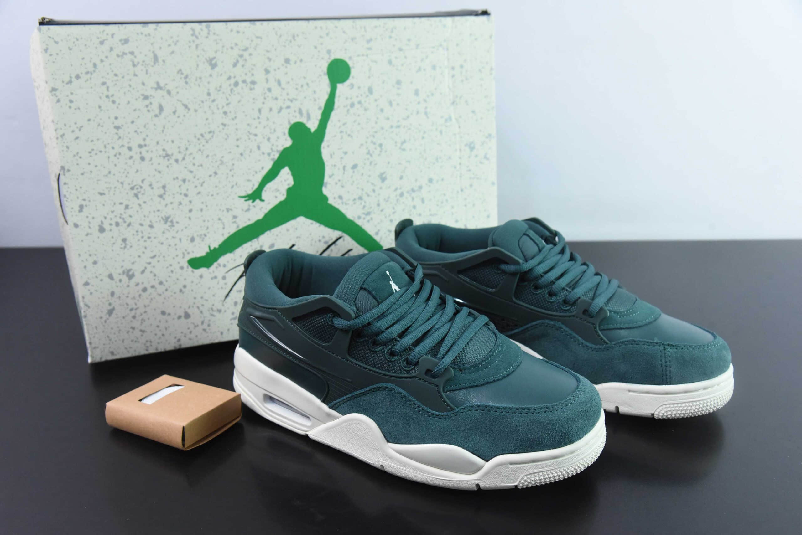 乔丹Air Jordan 4 RM “Canyon Rust”AJ4乔丹4代深绿「重置版」低帮男子文化篮球鞋纯原版本FO7940-300