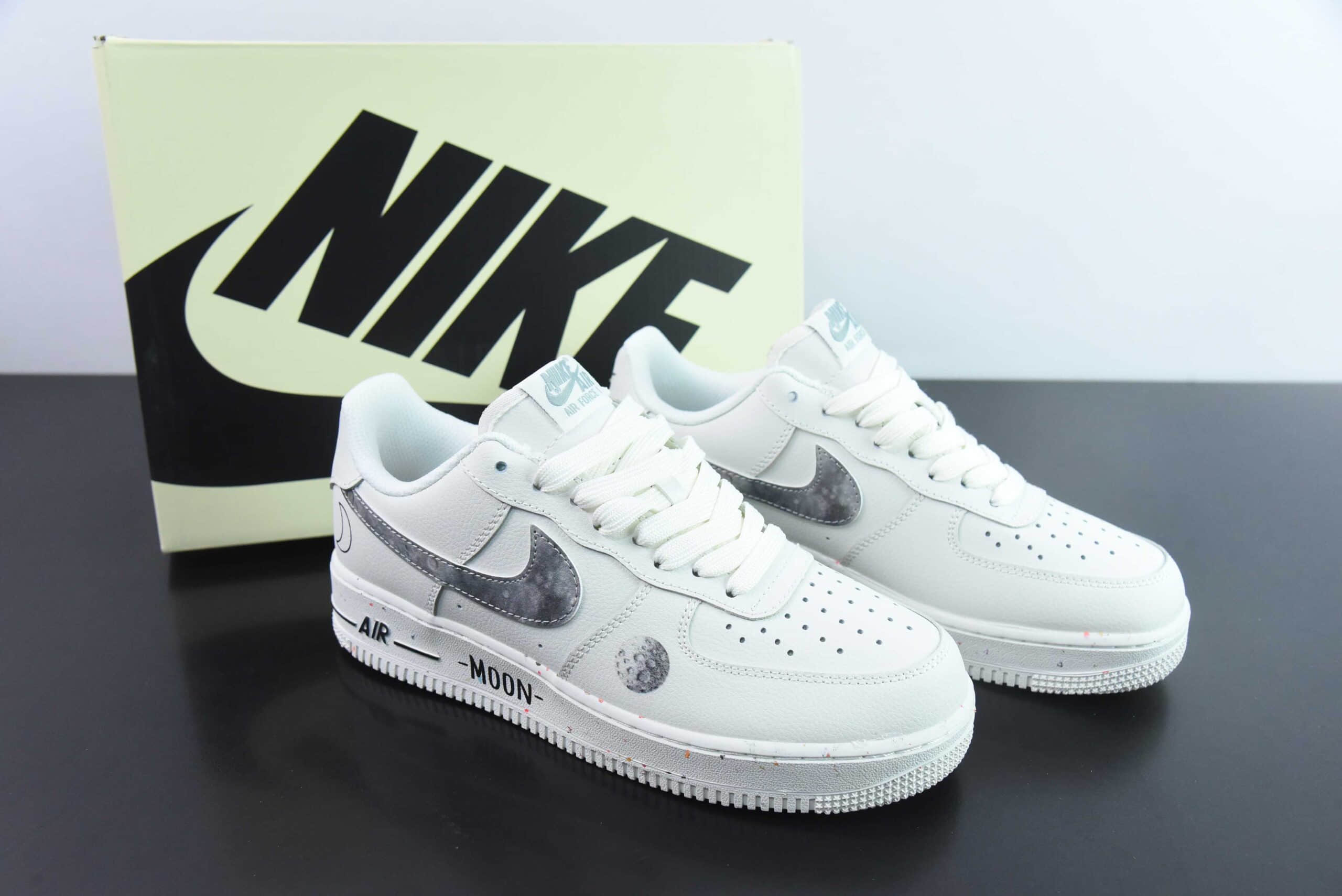 耐克Nike Air Force 1 Low 07 星球涂鸦空军一号低帮休闲板鞋纯原版本 货号：XQ2481-844