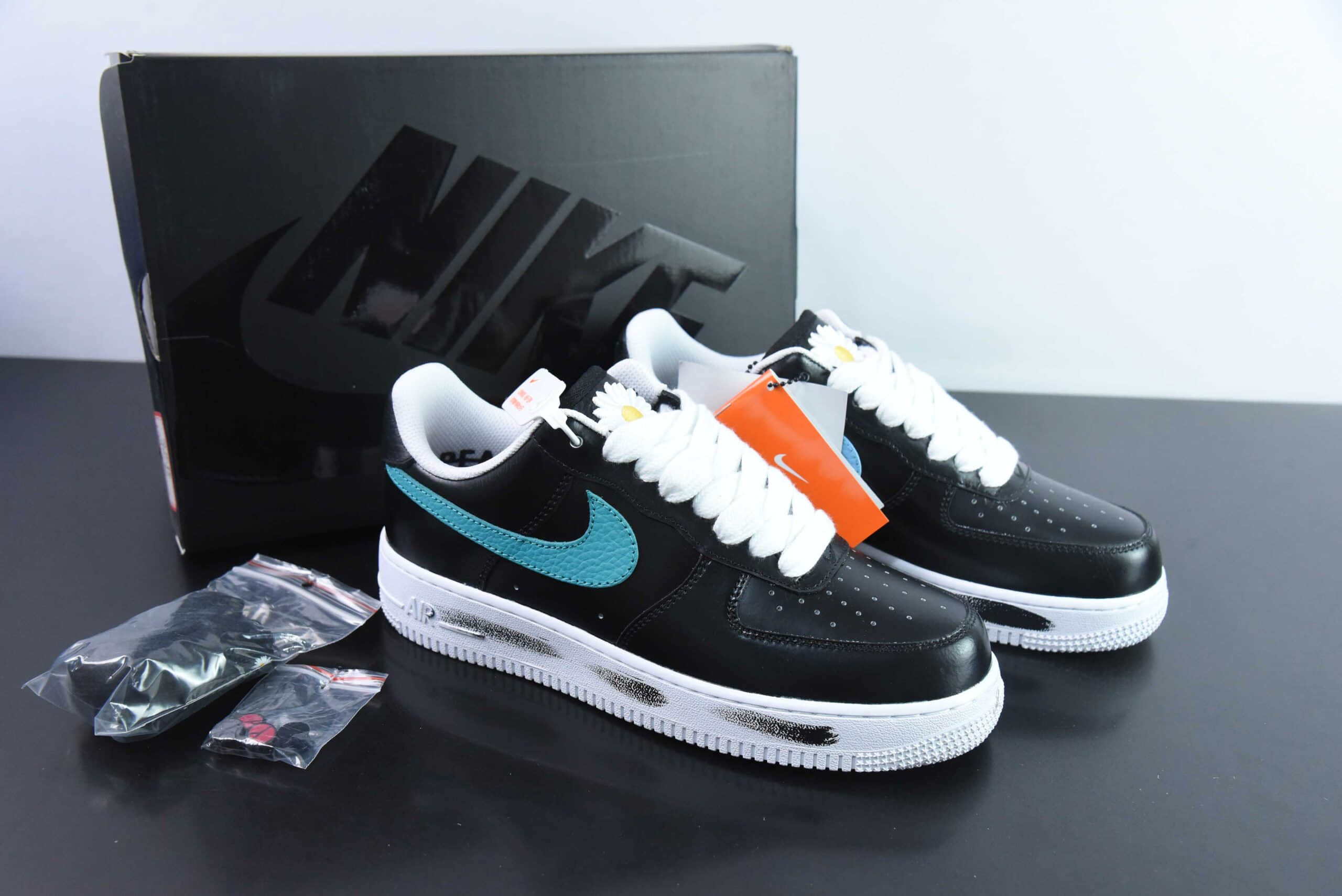 耐克Nike PEACEMINUSONE x NK Air Force 1 Para-Noise 3.0 权志龙联名鸳鸯涂鸦空军一号低帮休闲板鞋纯原版本 货号:AQ3692-004