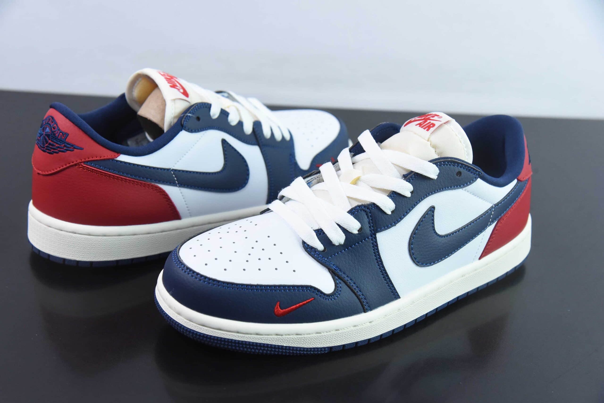 乔丹Air Jordan 1 Low OG Howard University AJ1乔1霍华德大学低帮文化休闲板鞋纯原版本 货号: HQ2993-100