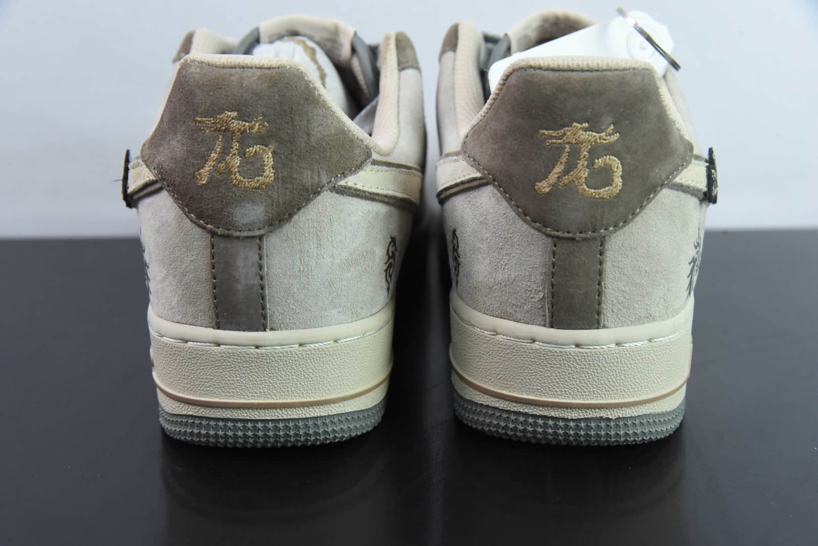 耐克Nike Air Force 1 Low ”“Green Dragon Crescent Blade”国潮风青龙偃月刀2.0空军一号低帮休闲板鞋纯原版本 货号：CD1212-555