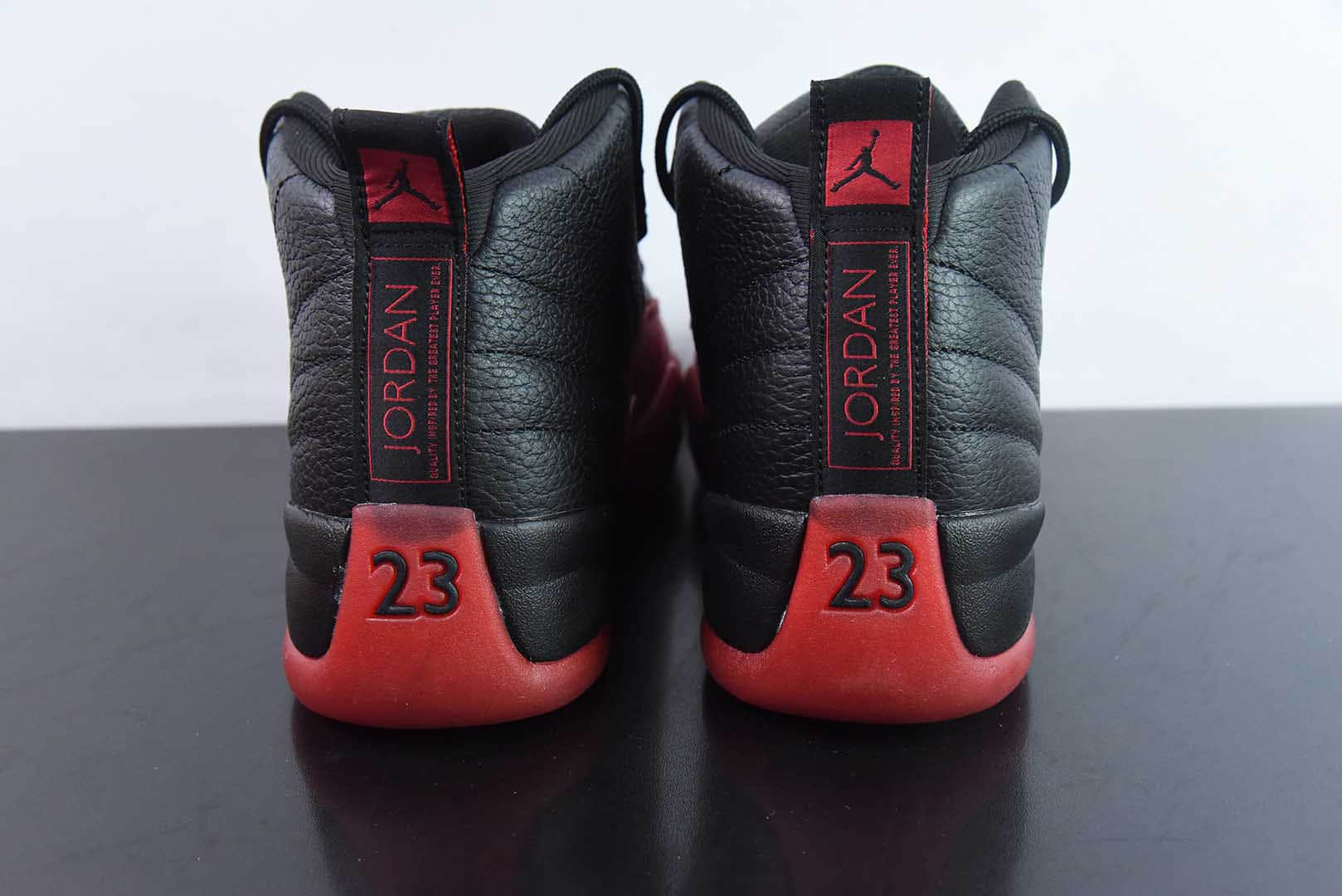 乔丹Air Jordan 12  Black Red  黑红 AJ12乔12男子文化篮球鞋纯原版本 货号：CT8013-002 