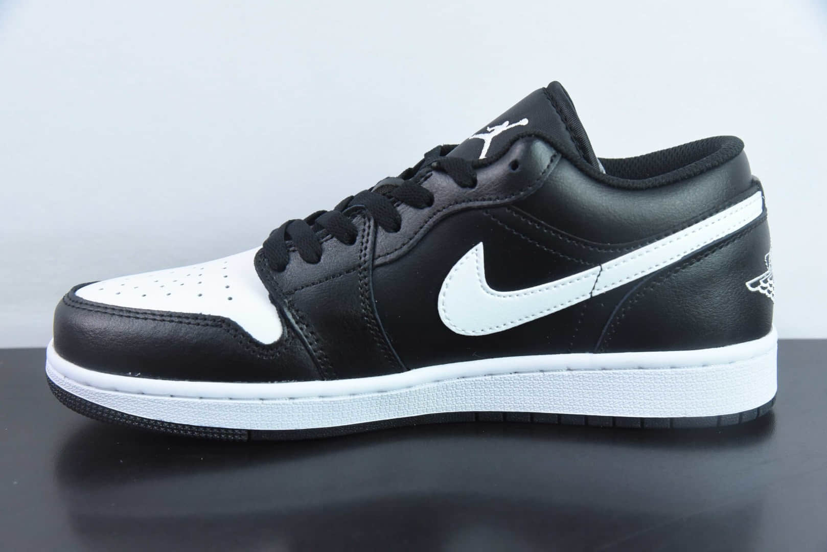 乔丹Air Jordan 1 Low AJ1乔1黑白色低帮复古篮球鞋纯原版本 货号：553558-043