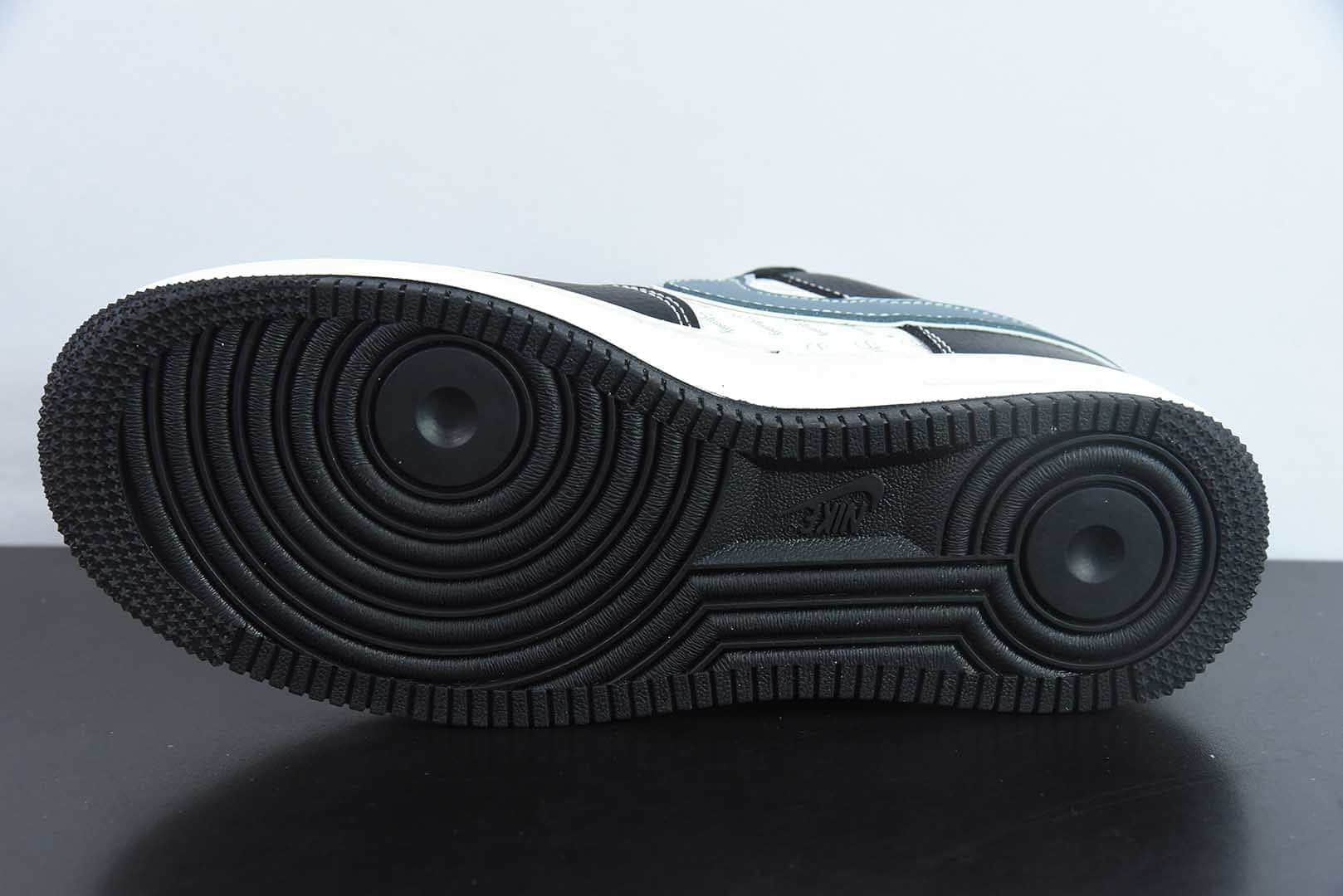 耐克Nike Air Force 1'07 Low 斯图西联名灰蓝黑荔纹空军一号低帮休闲板鞋纯原版本 货号:XZ6188-199