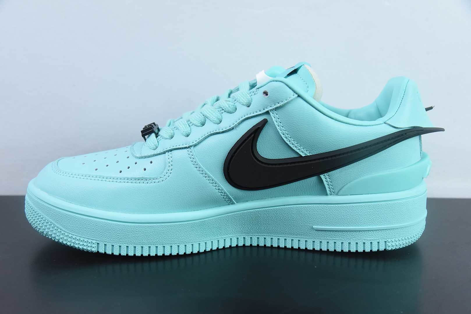 耐克Nike Ambush x Nk Air Force 1'07 Low 联名款湖水蓝空军一号低帮休闲板鞋纯原版本 货号：DV3464-500