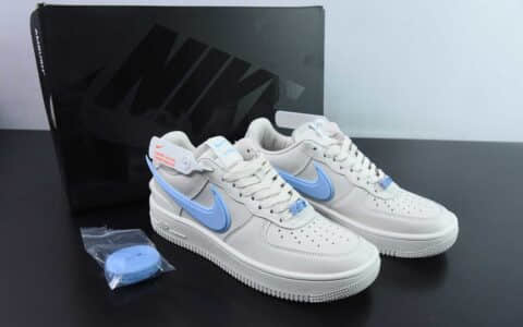 耐克Nike AMBUSH x NK Air Force 1 Low联名大钩白蓝空军一号低帮运动板鞋纯原版本 货号：DV3464-900