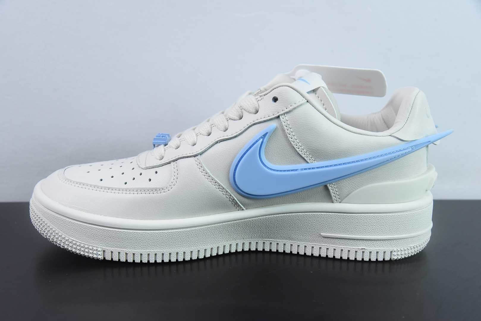 耐克Nike AMBUSH x NK Air Force 1 Low联名大钩白蓝空军一号低帮运动板鞋纯原版本 货号:DV3464-900