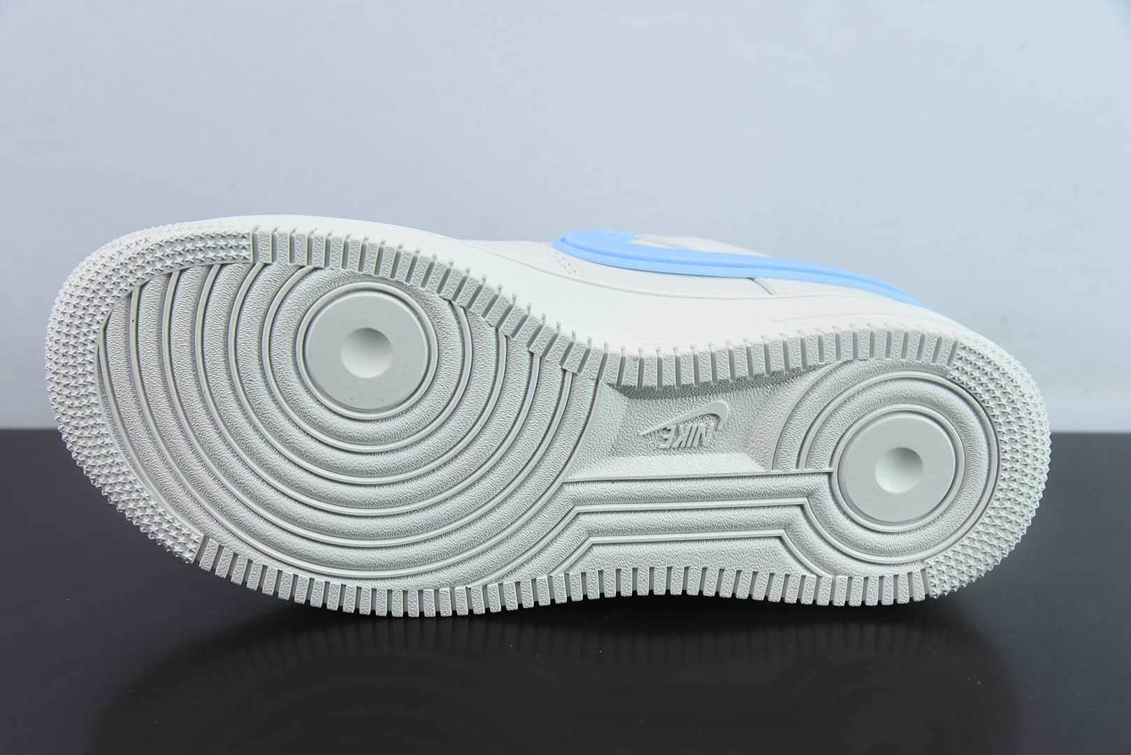 耐克Nike AMBUSH x NK Air Force 1 Low联名大钩白蓝空军一号低帮运动板鞋纯原版本 货号:DV3464-900