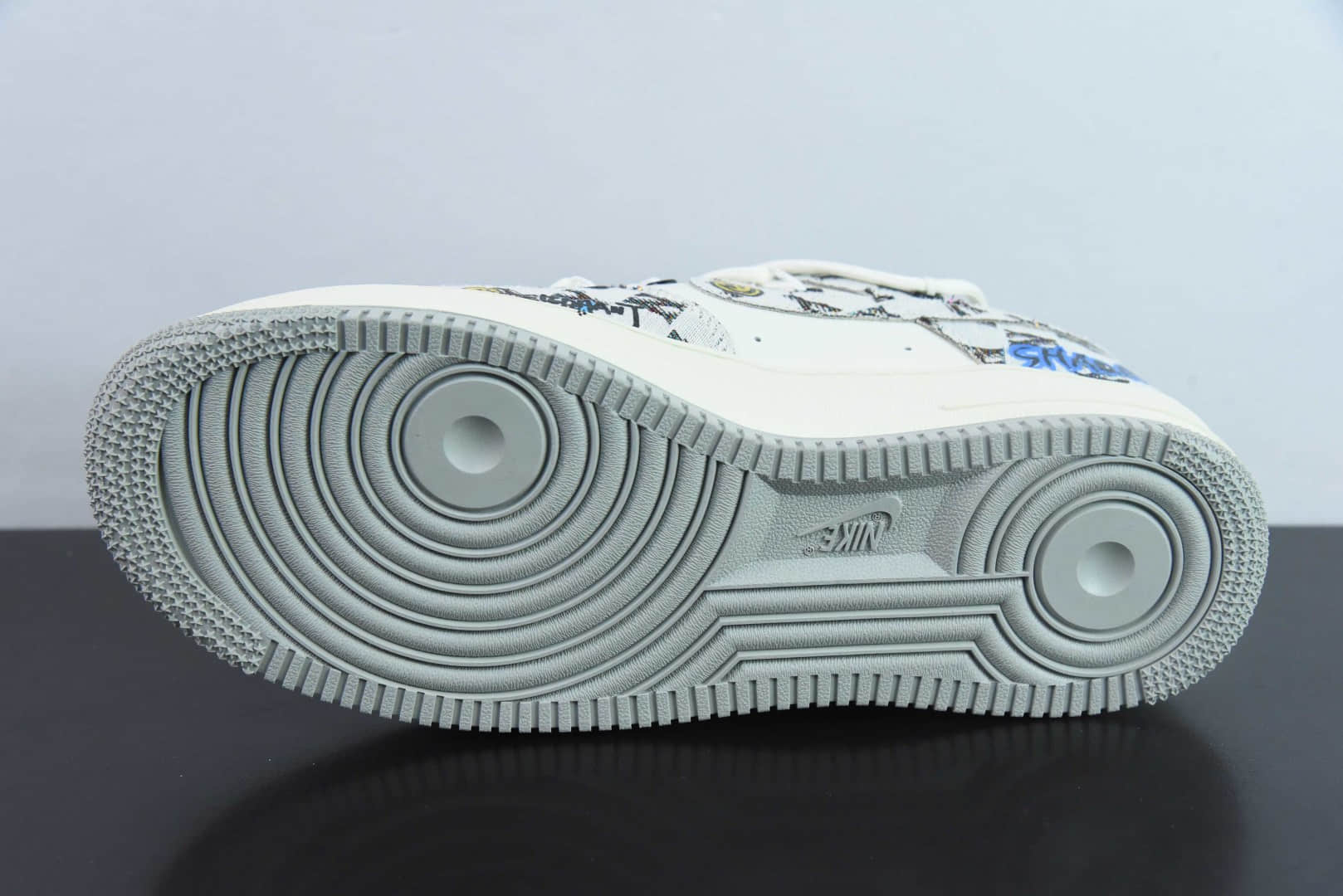 耐克Nike Air Force 1'07 Low Hip Hop 嘻哈MLB空军一号低帮休闲运动绑带板鞋纯原版本 货号：BD0077-333