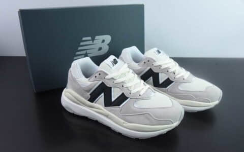 新百伦New Balance M5740系列米黄黑复古老爹风休闲运动慢跑鞋纯原版本 货号：M5740CBC