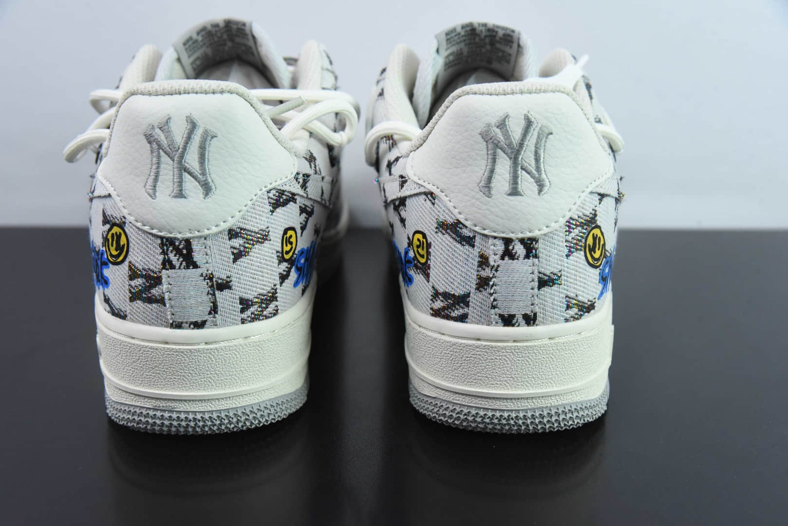 耐克Nike Air Force 1'07 Low Hip Hop 嘻哈MLB空军一号低帮休闲运动绑带板鞋纯原版本 货号：BD0077-333