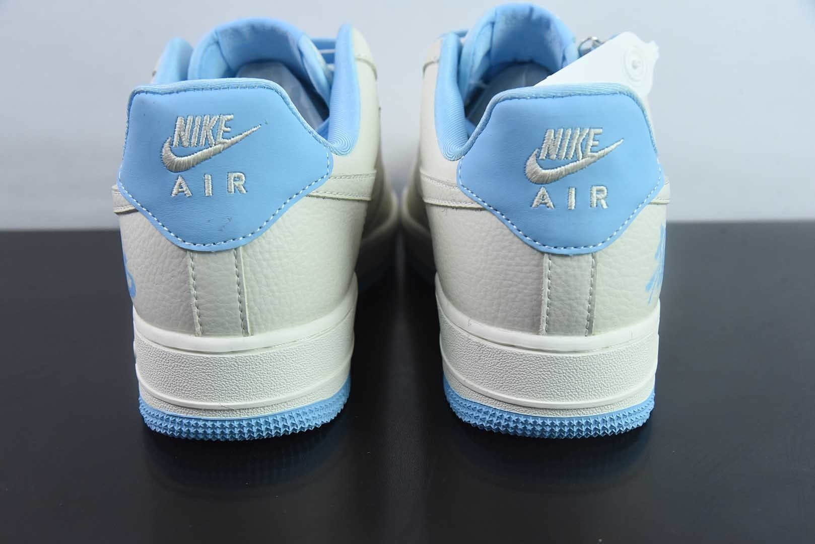 耐克Nike Air Force 1 Low 07 哪吒闹海敖丙涂鸦灵珠米蓝小钩空军一号低帮休闲板鞋纯原版本 货号:KK1988-060