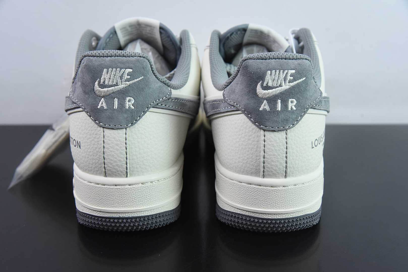 耐克Nike Air Force 1'07 Low LV联名米灰小双勾空军一号低帮休闲板鞋纯原版本 货号:YX5066 - 350