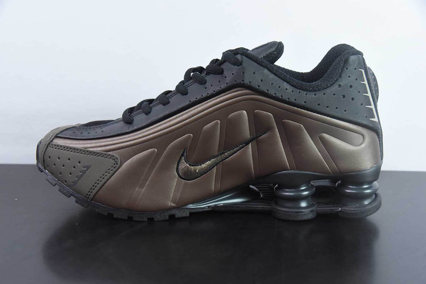 耐克Nike Shox R4子弹文斯卡特高科技专利气柱弹簧跑步鞋纯原版本 货号:AR3565 - 007