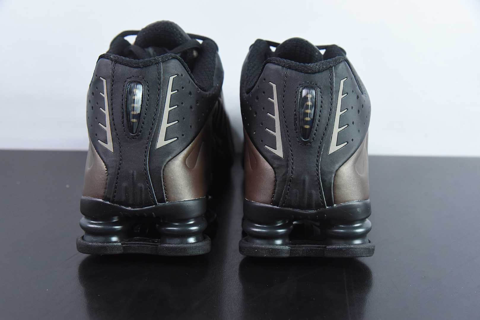 耐克Nike Shox R4子弹文斯卡特高科技专利气柱弹簧跑步鞋纯原版本 货号:AR3565 - 007