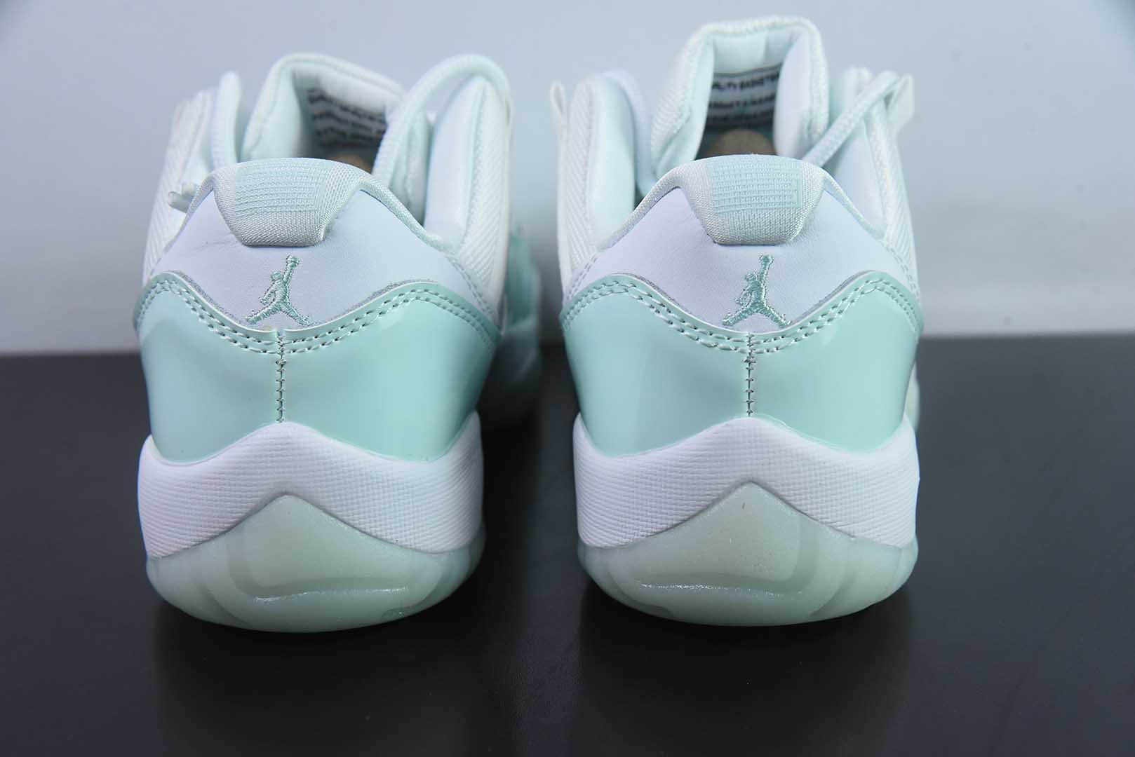 乔丹Air Jordan 11 Low AJ11乔11低帮薄荷绿男女文化低帮篮球鞋纯原版本 货号：AH7860 - 103